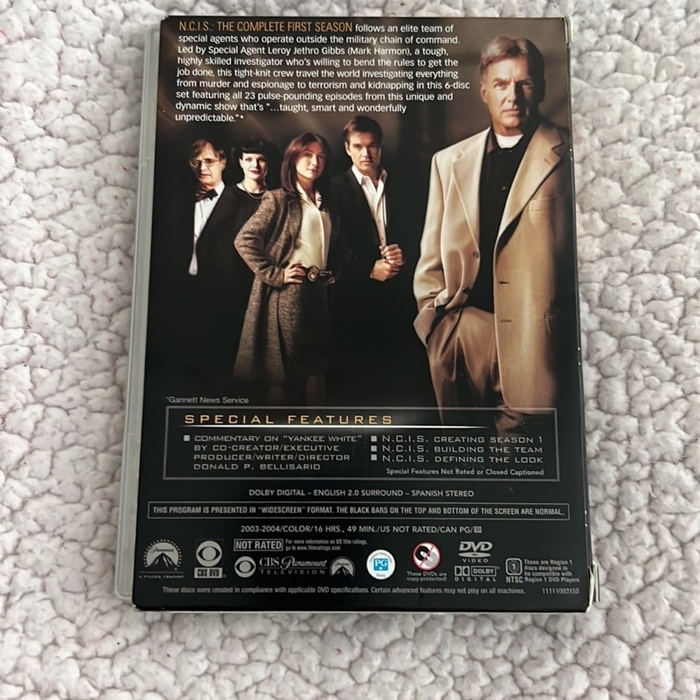 NCIS Complete First Season DVD Box Set - Picture 3 of 4